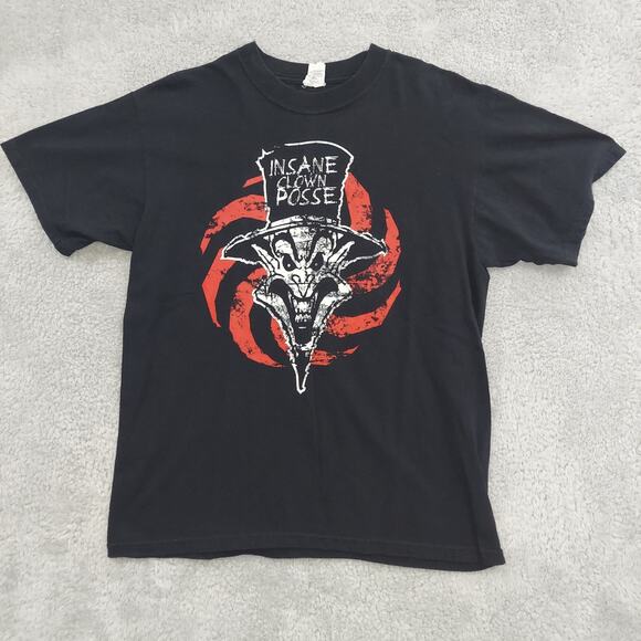 Unbranded Other - Insane Clown Posse Double Sided Graphic Tee Large Dark Carnival Hatchetman ICP